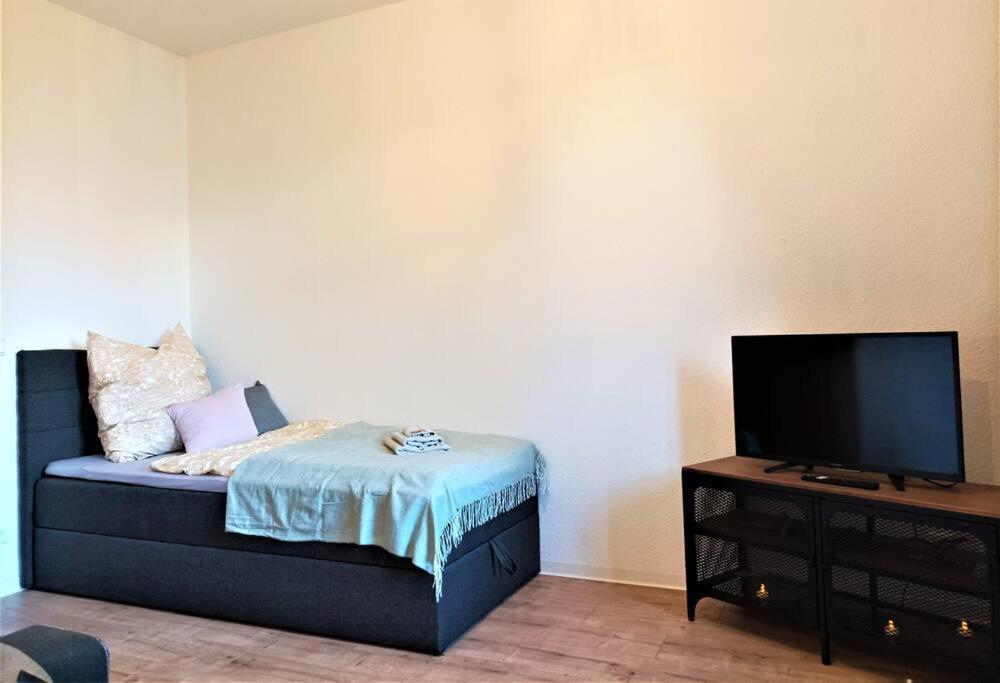 Modernes Apartment Mit Balkon Magdeburg Zewnętrze zdjęcie